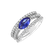 Prsten s tanzanitem a diamanty Bruno2