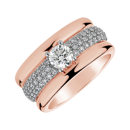 Prsten s diamanty Alma