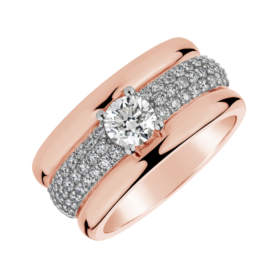 Prsten s diamanty Alma