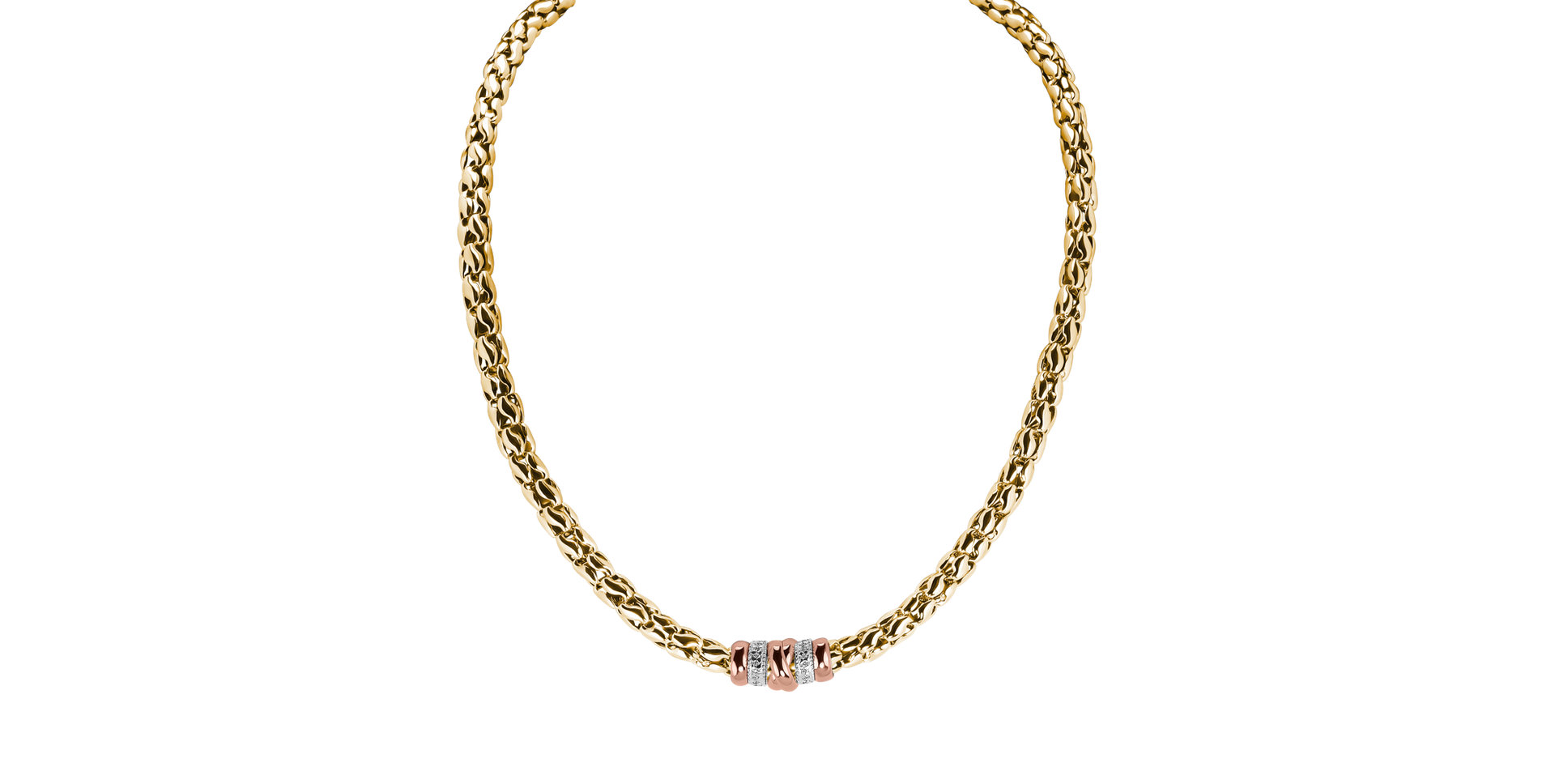 Náhrdelník s diamanty Amaya