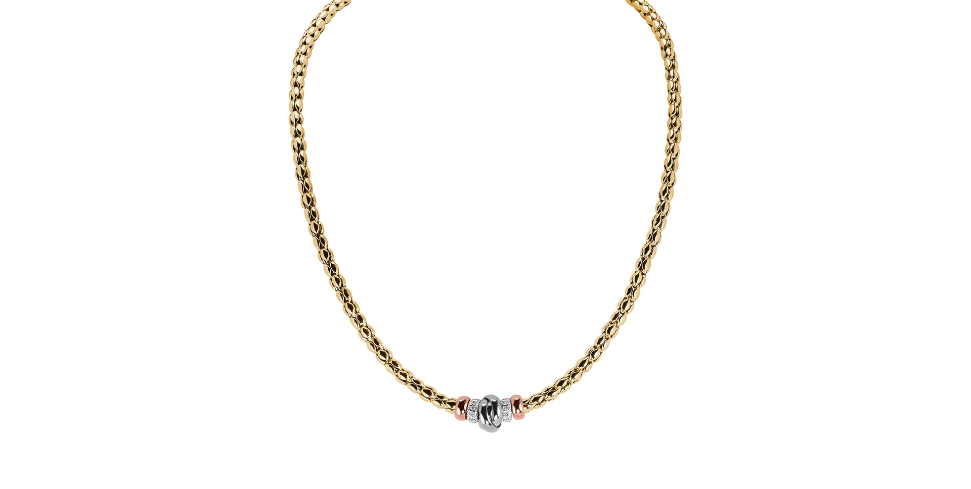 Náhrdelník s diamanty Annya