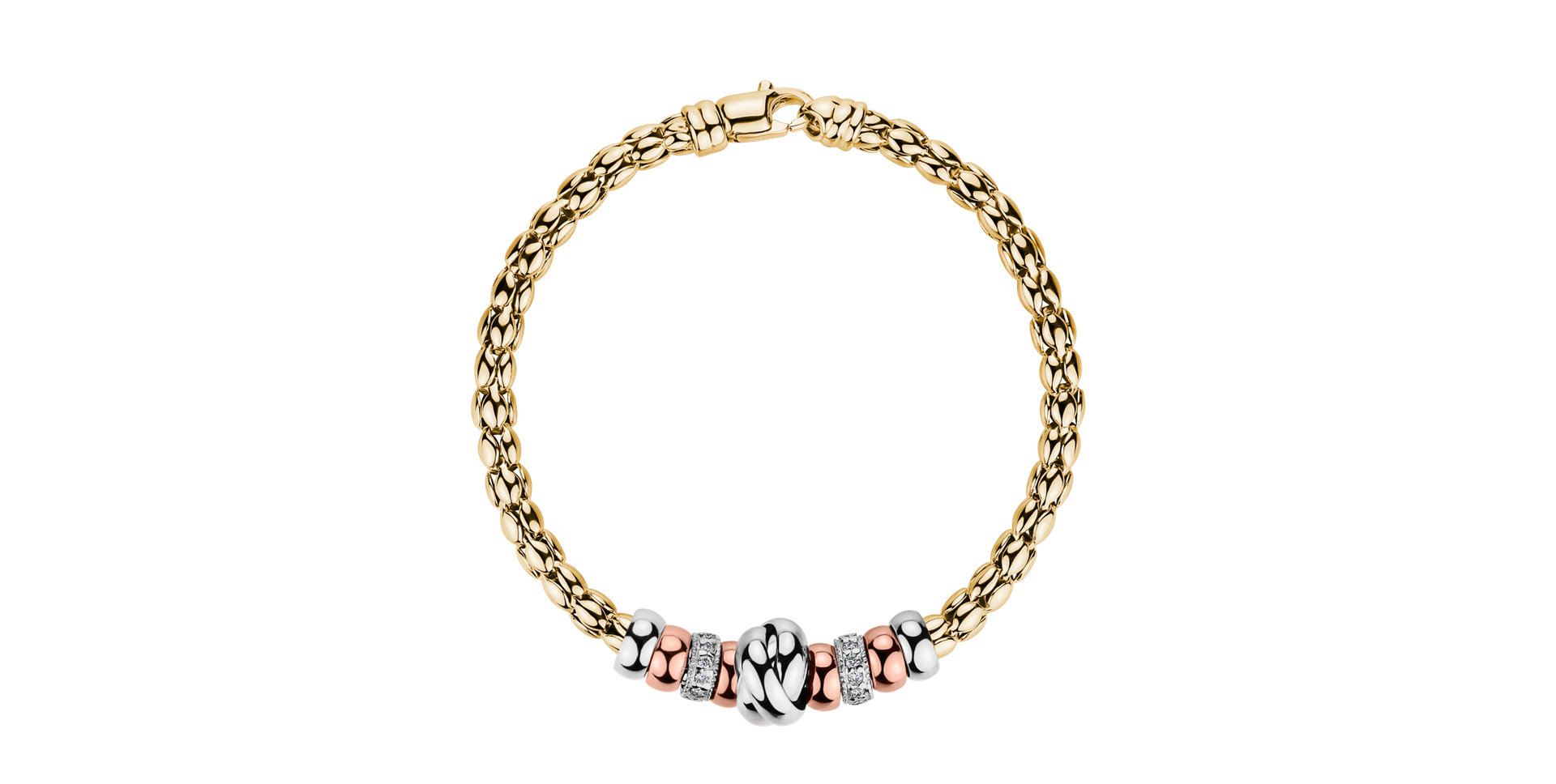 Náramek s diamanty Alexander