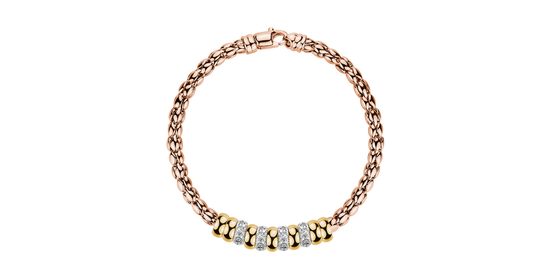 Náramek s diamanty Christof