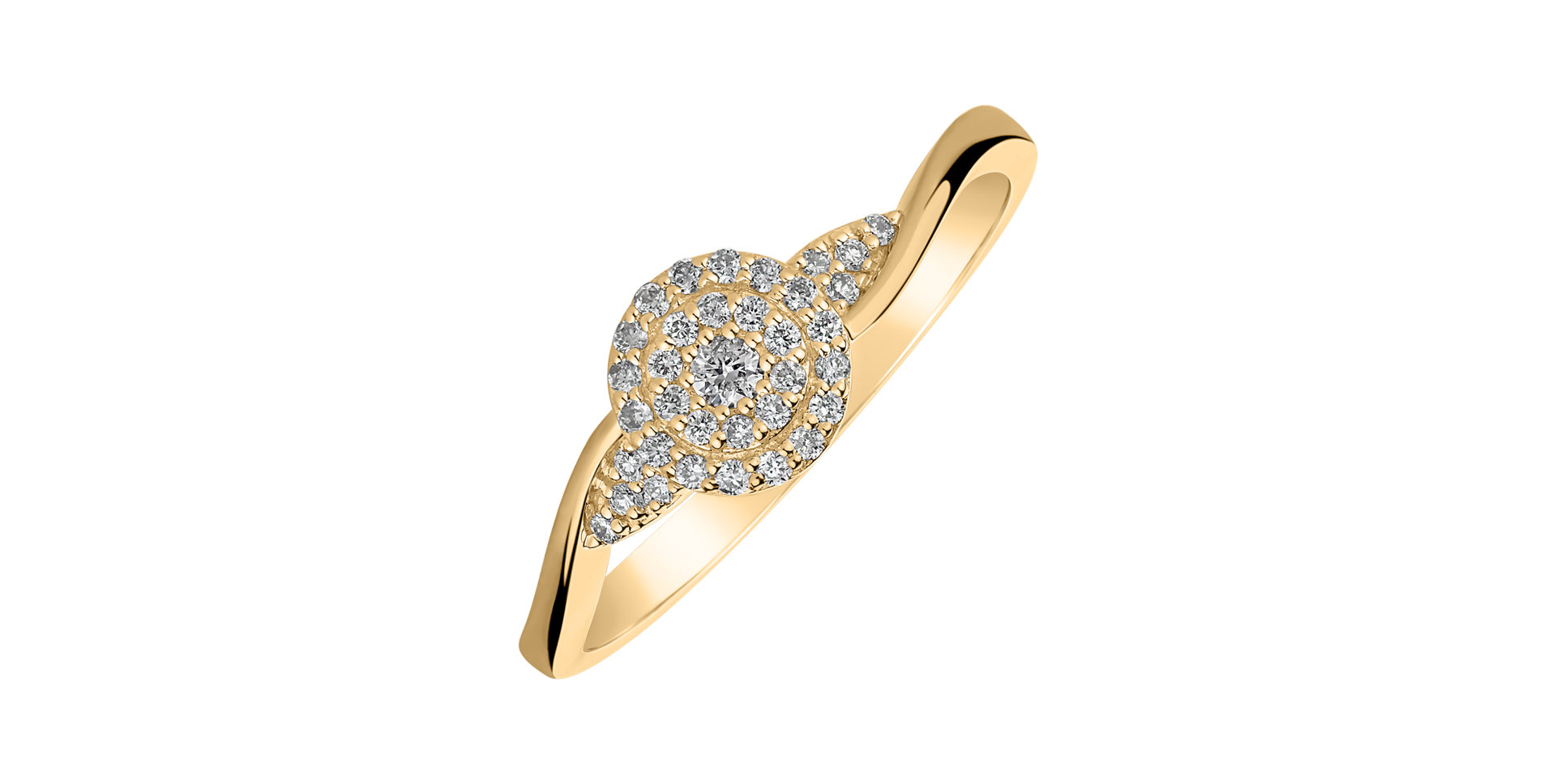 Prsten s diamanty Stellar Dream