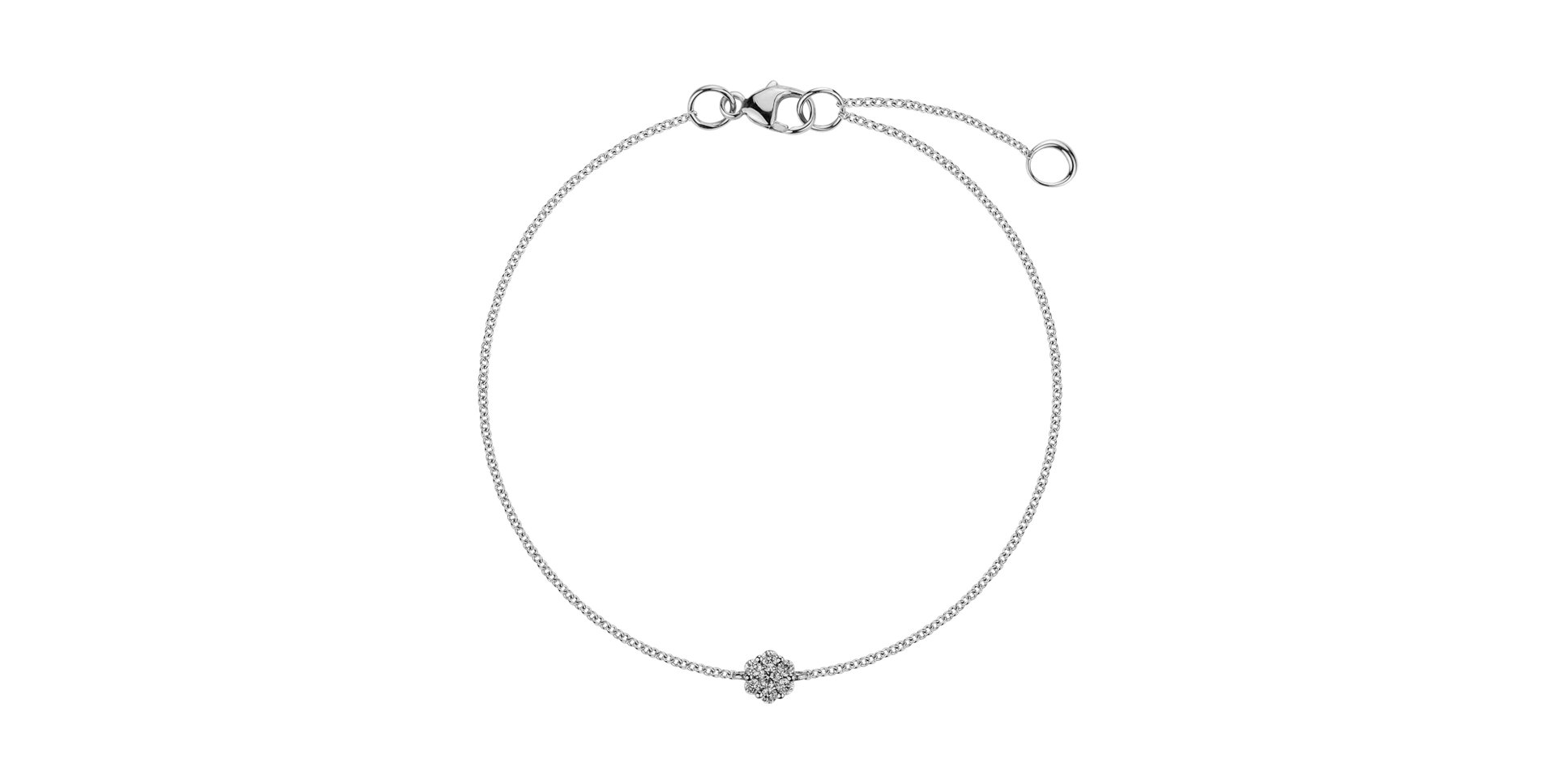 Náramek s diamanty Evening Sky