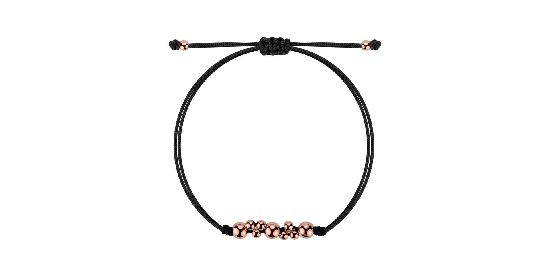 Dámský náramek se šňůrkou Bubble Shamballa