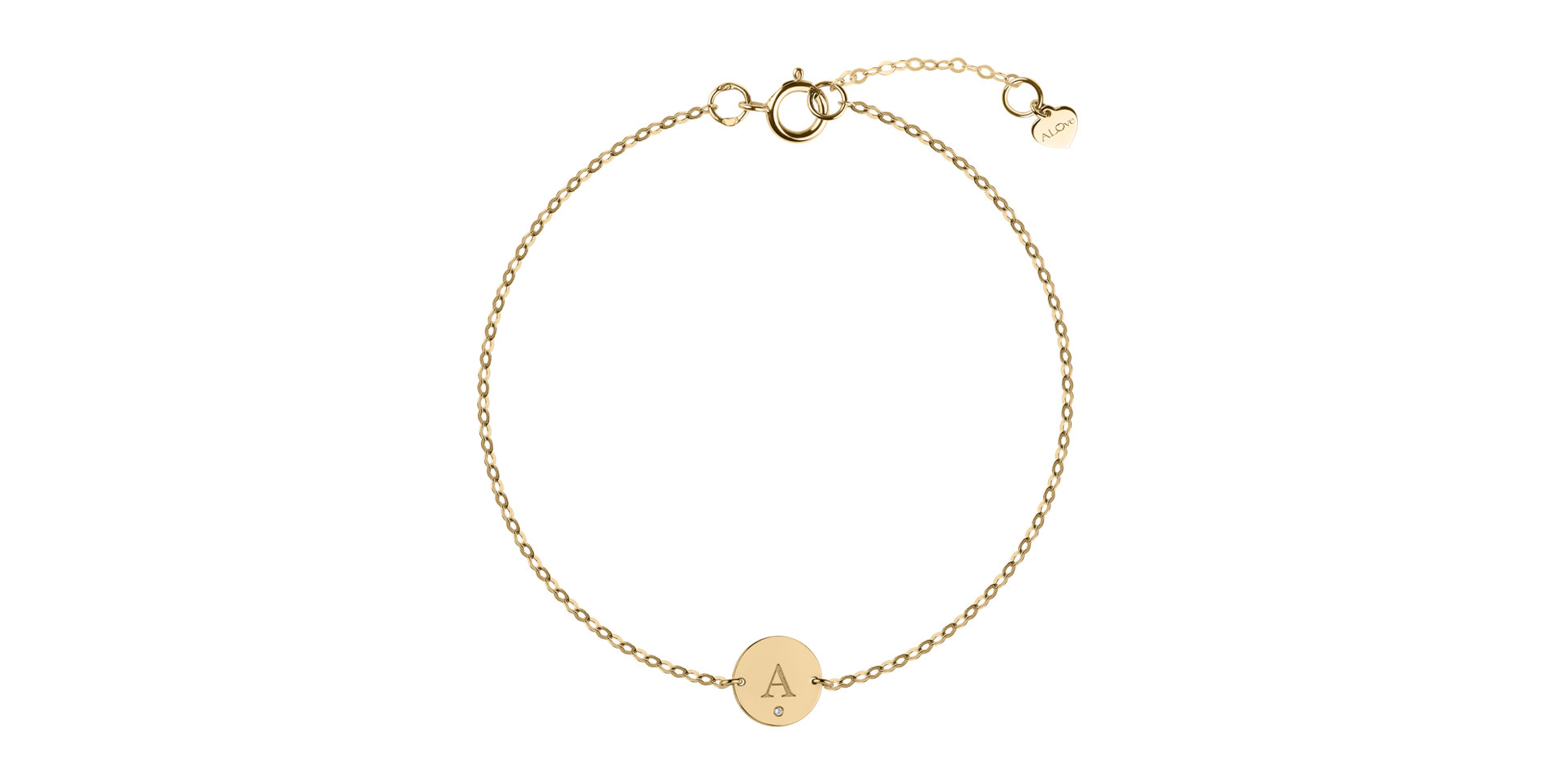 Náramek s diamantem Little Coins A