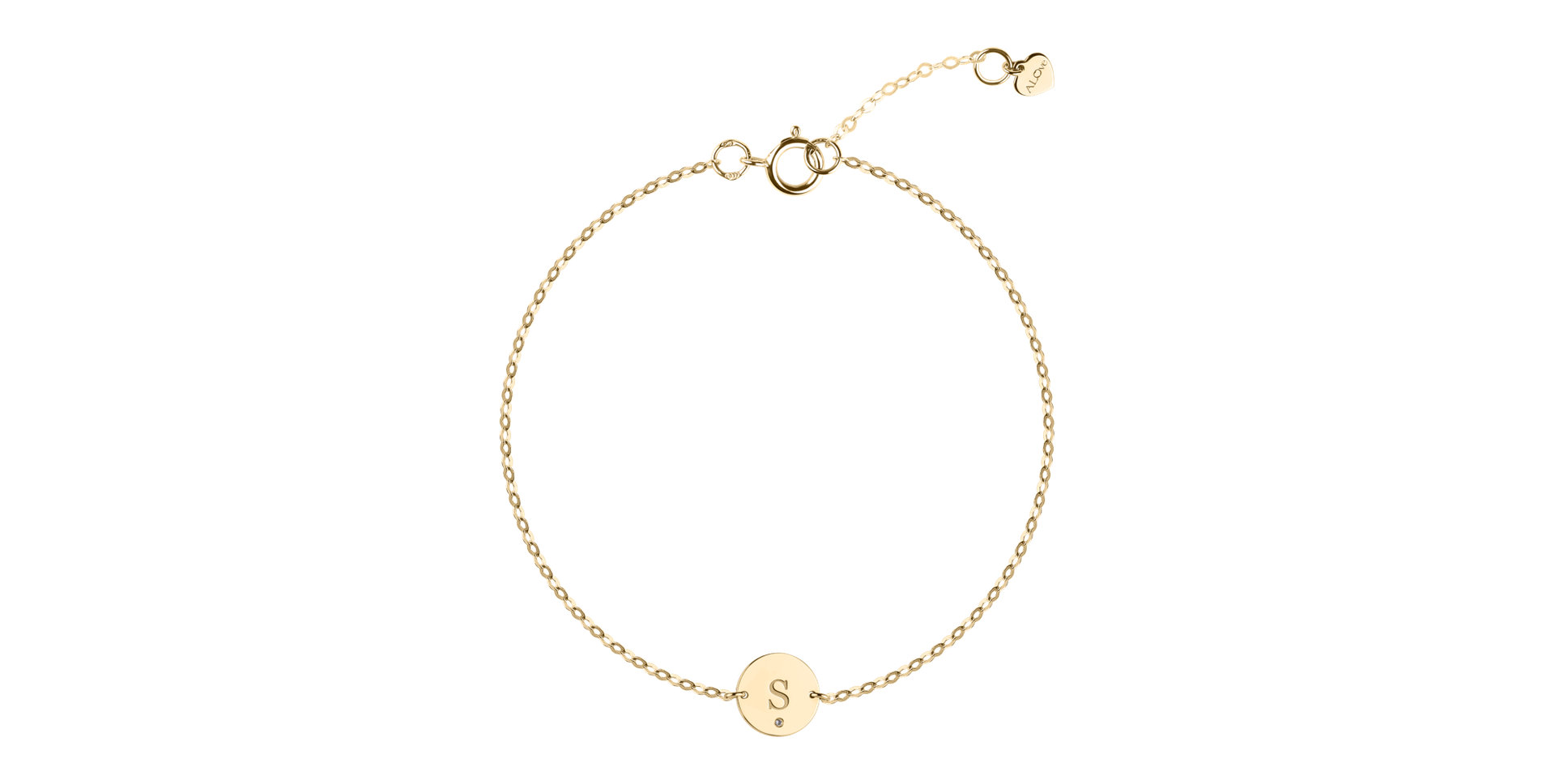 Náramek s diamantem Little Coins S