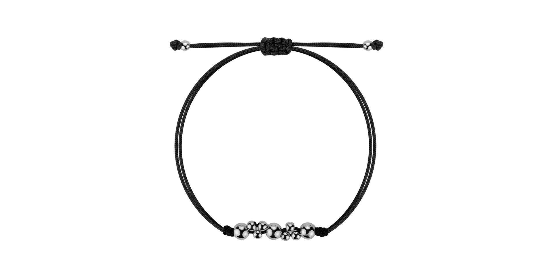 Dámský náramek se šňůrkou Bubble Shamballa