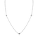 Náhrdelník s diamanty Dots2