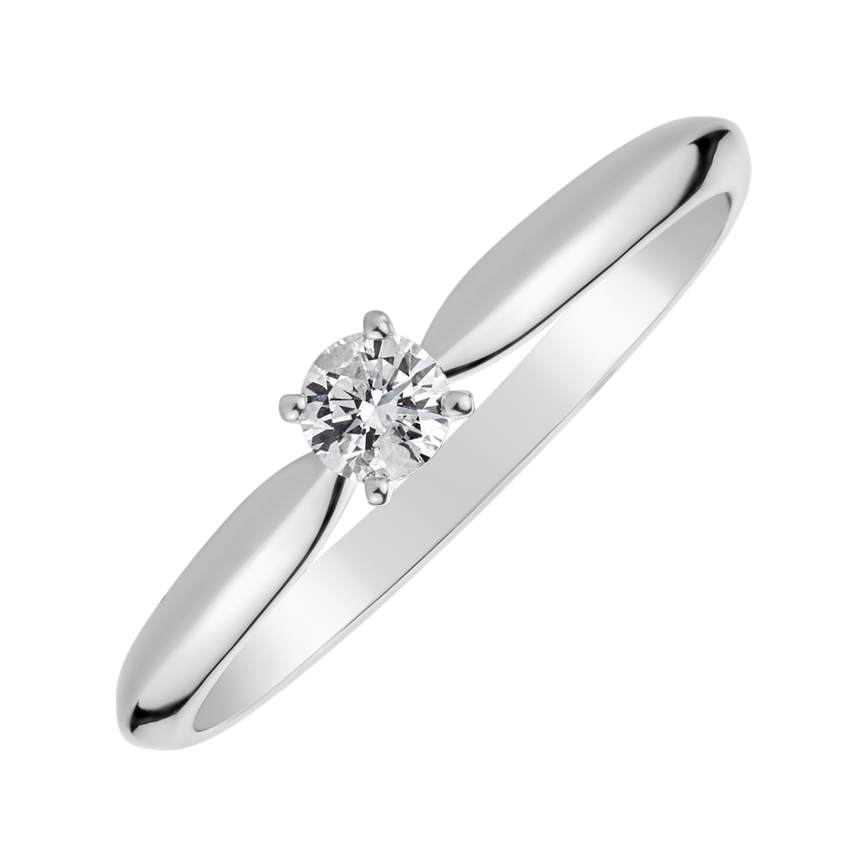 Prsten s diamantem One Love