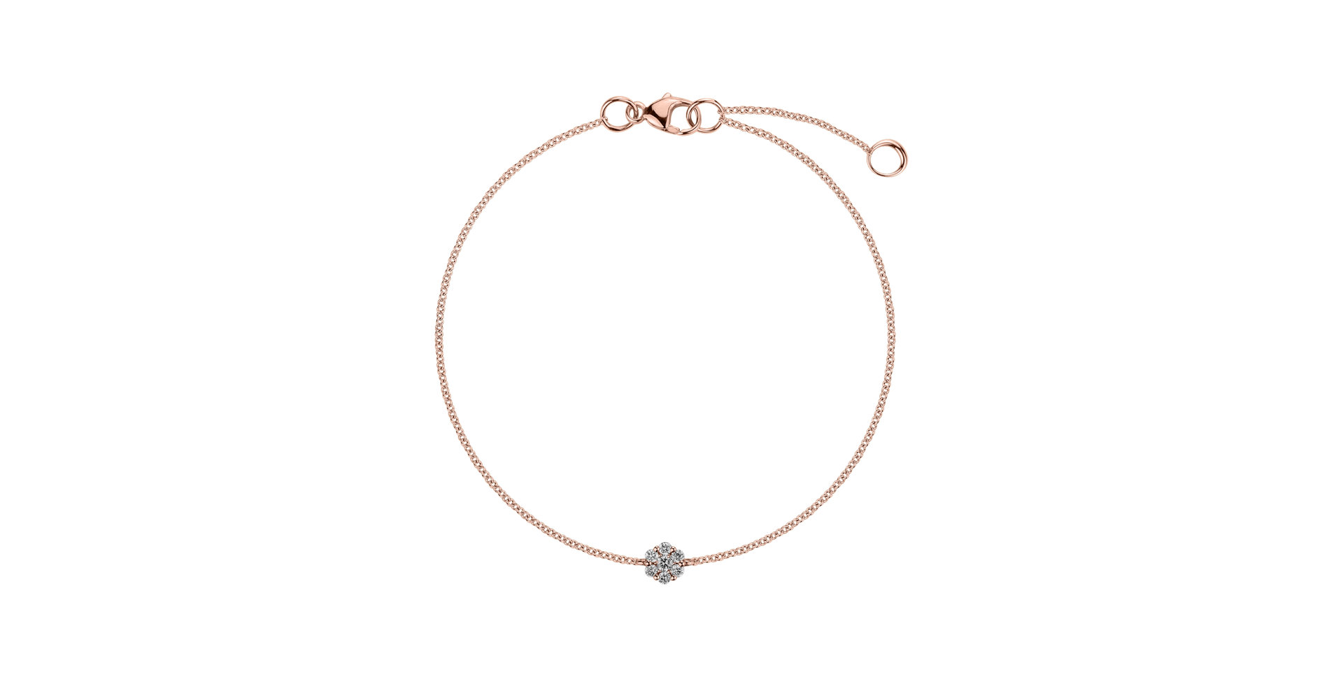 Náramek s diamanty Evening Sky