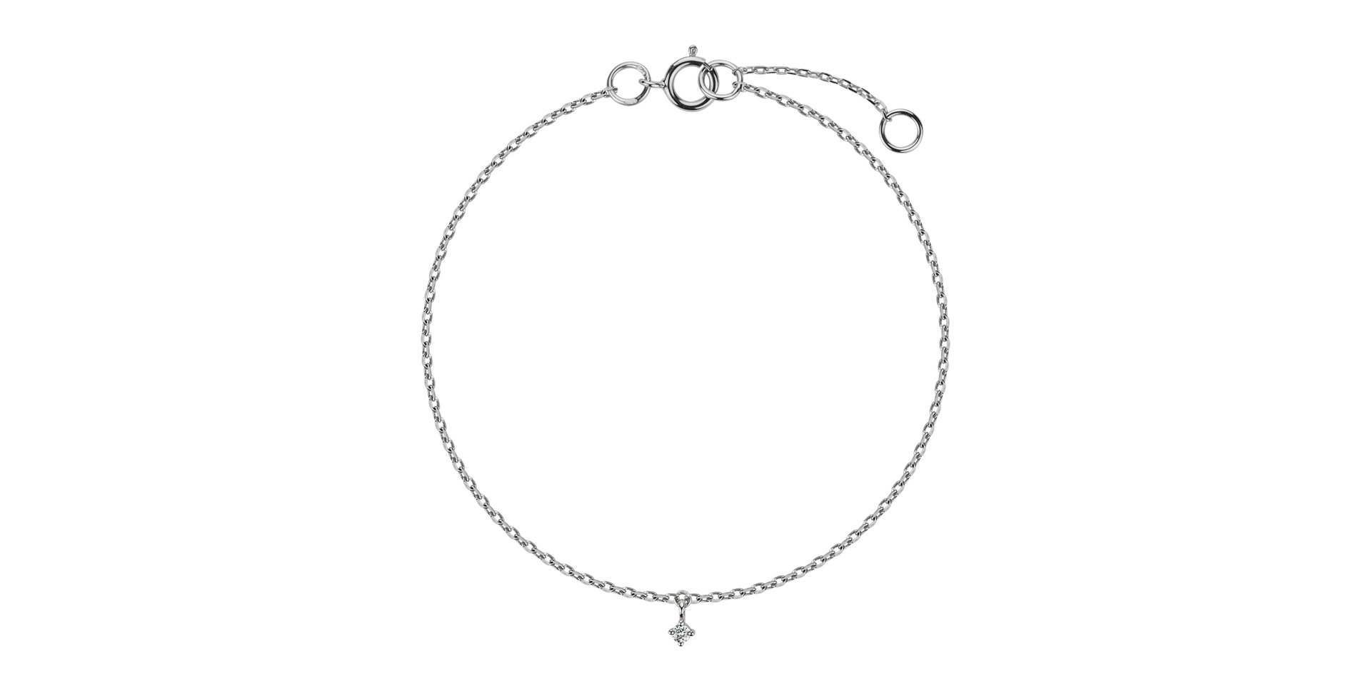 Náramek s diamantem Waltz