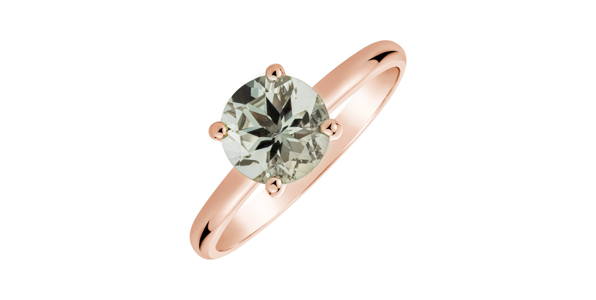 Prsten s ametystem green Bonbon