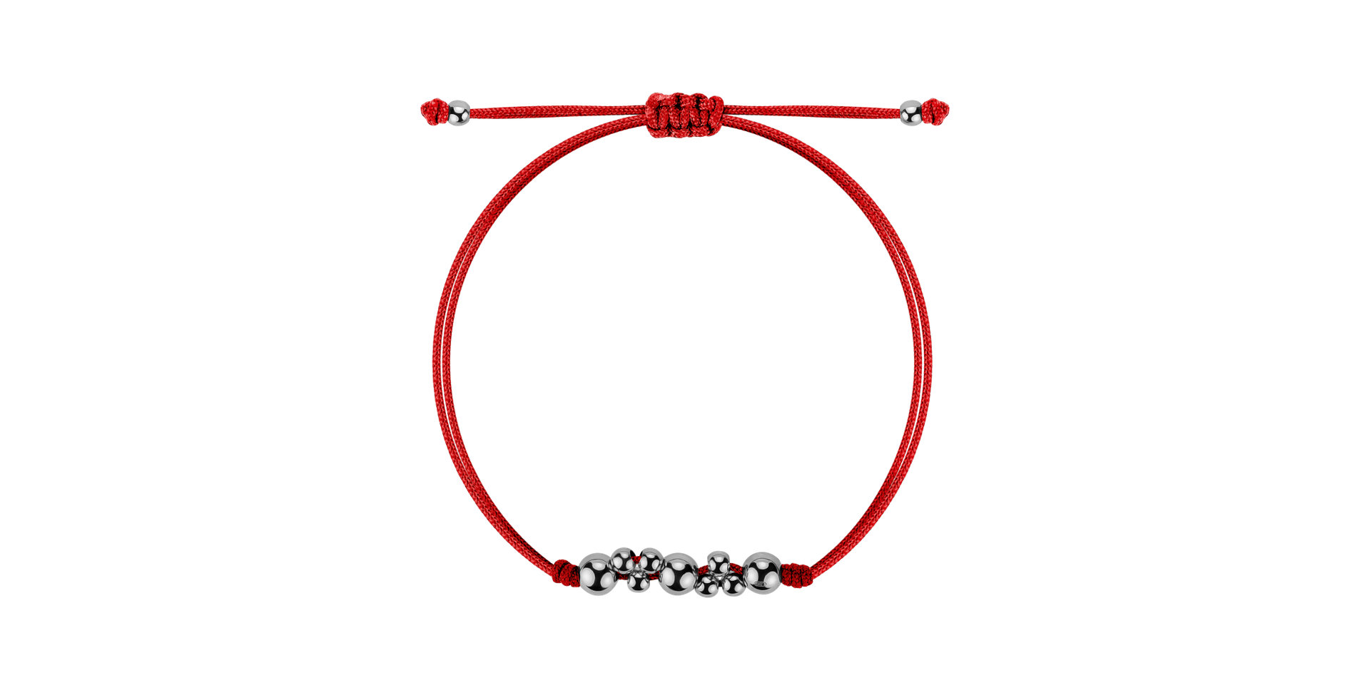 Dámský náramek se šňůrkou Bubble Shamballa