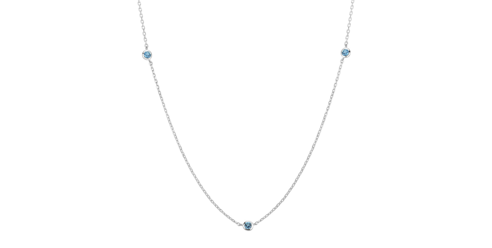 Náhrdelník s topazy Rain Hope