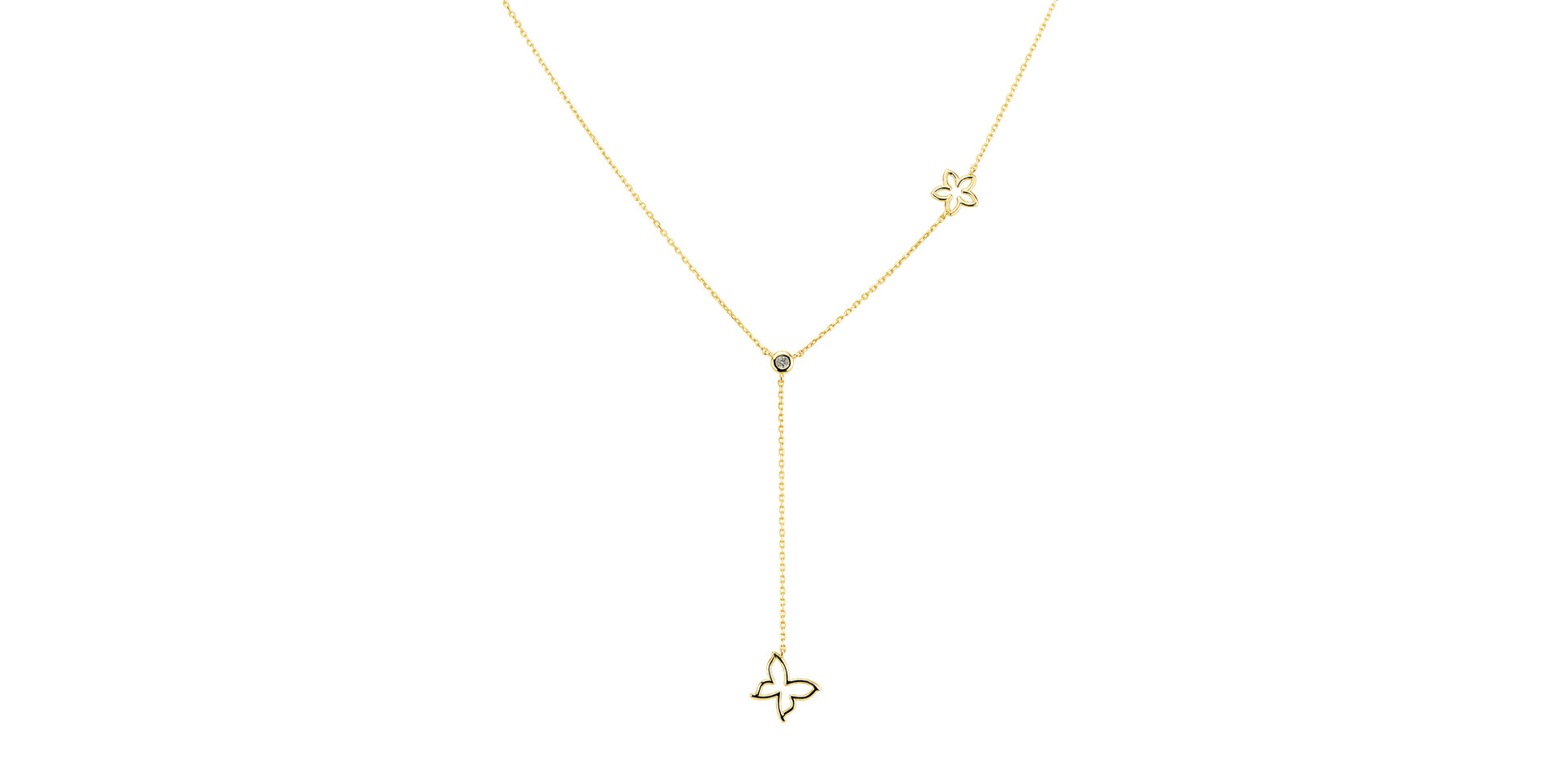 Náhrdelník s diamantem Touch of Spring