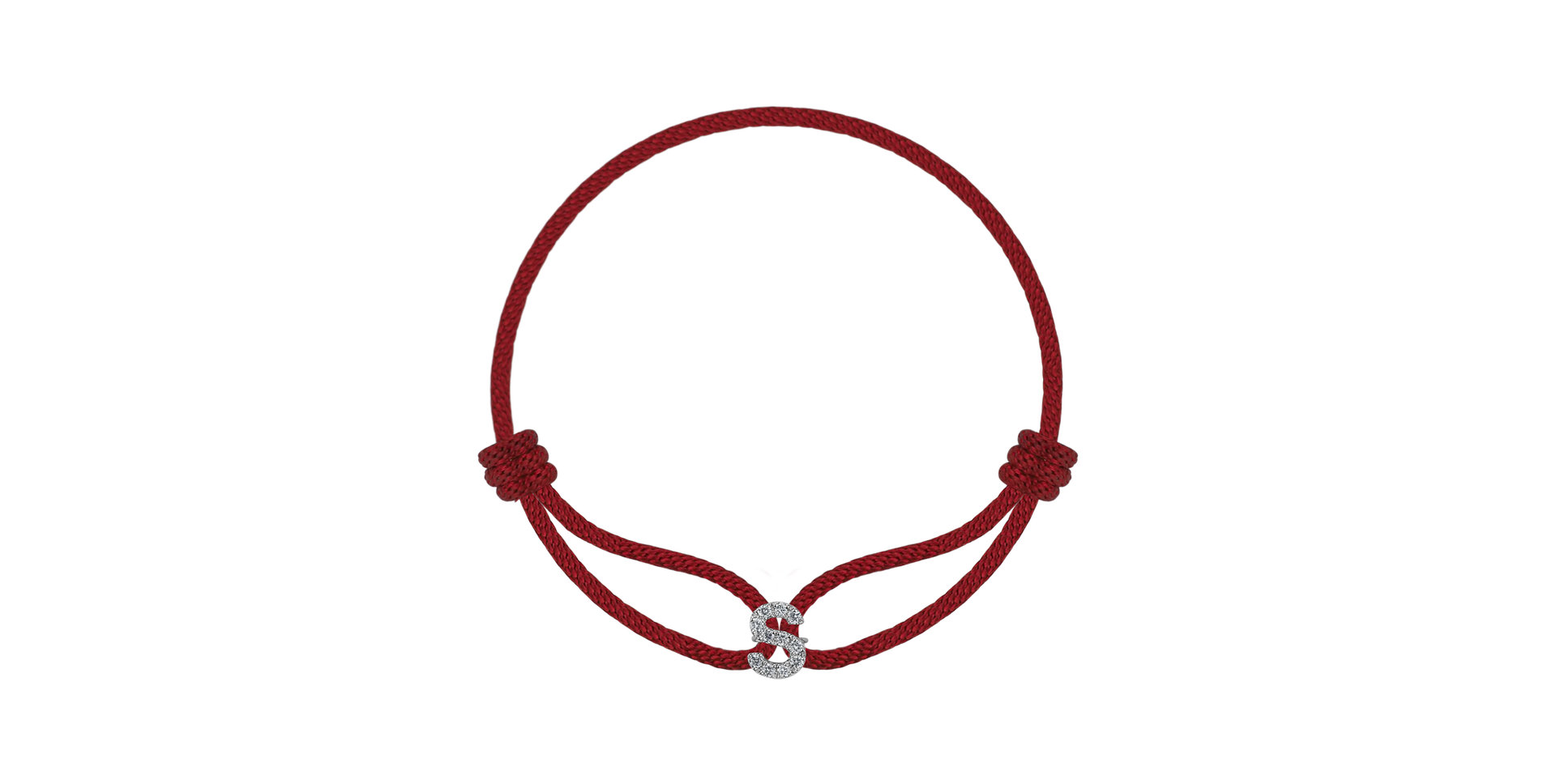 Náramek s diamanty Miracle Alphabet