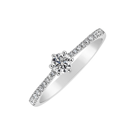 Prsten s diamanty Classic Dew
