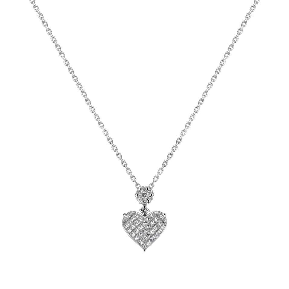 Přívěs s diamanty Feisty Heart