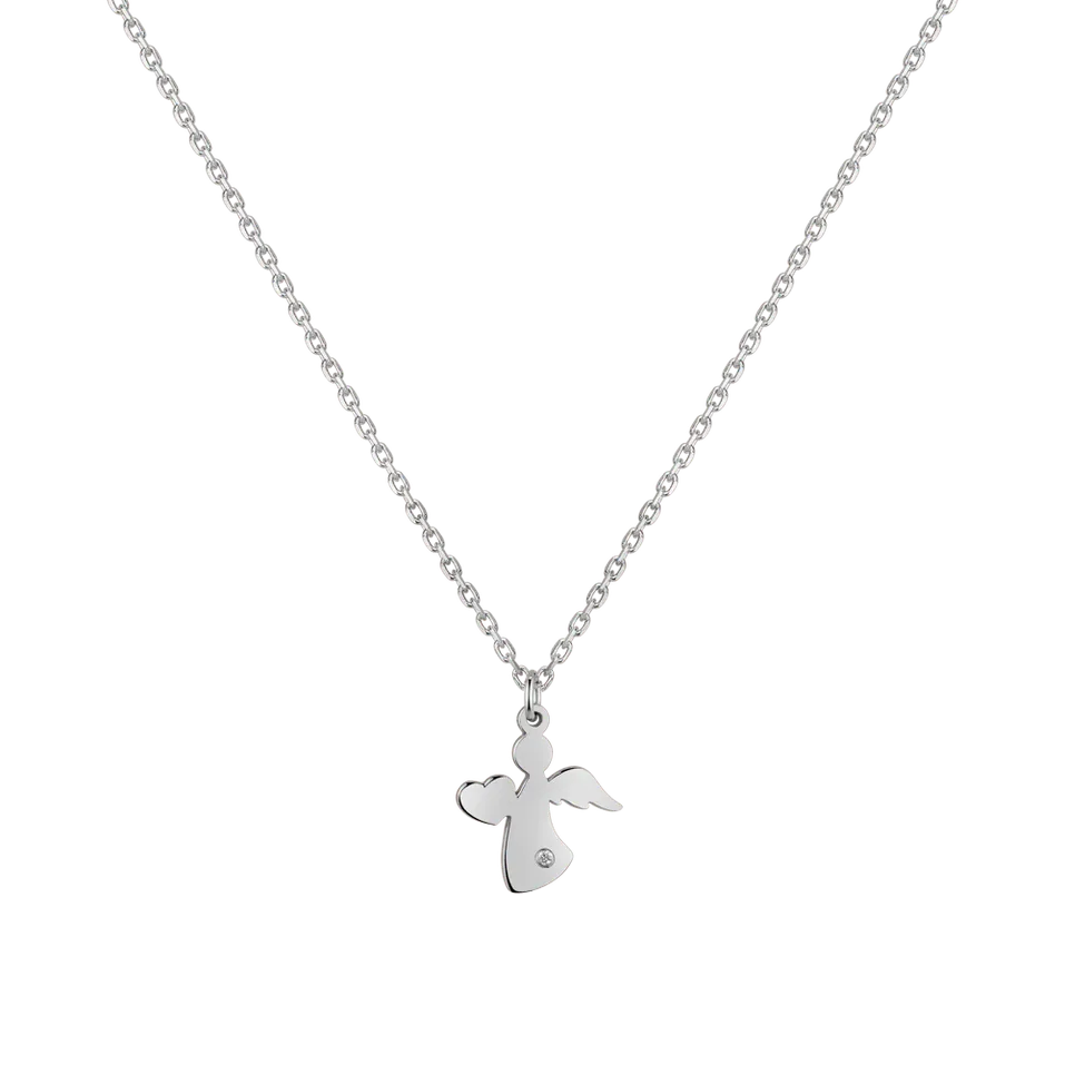 Náhrdelník s diamantem Angel in Love