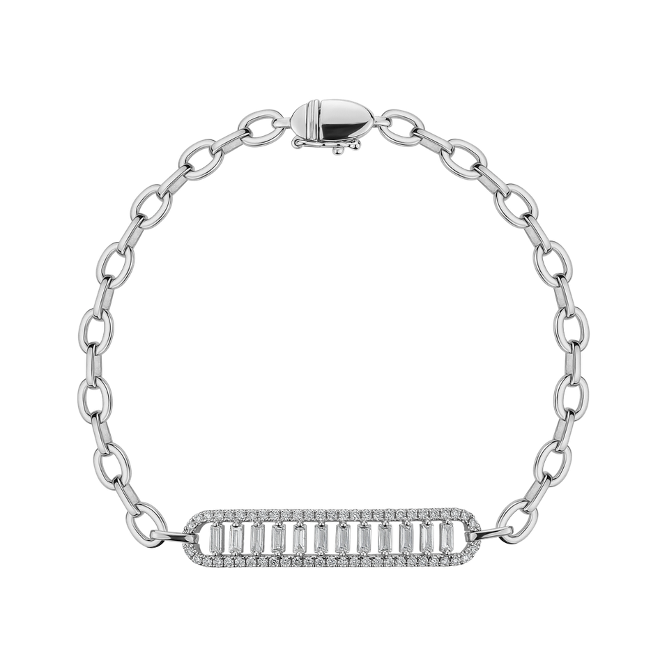 Náramek s diamanty Fracture Age