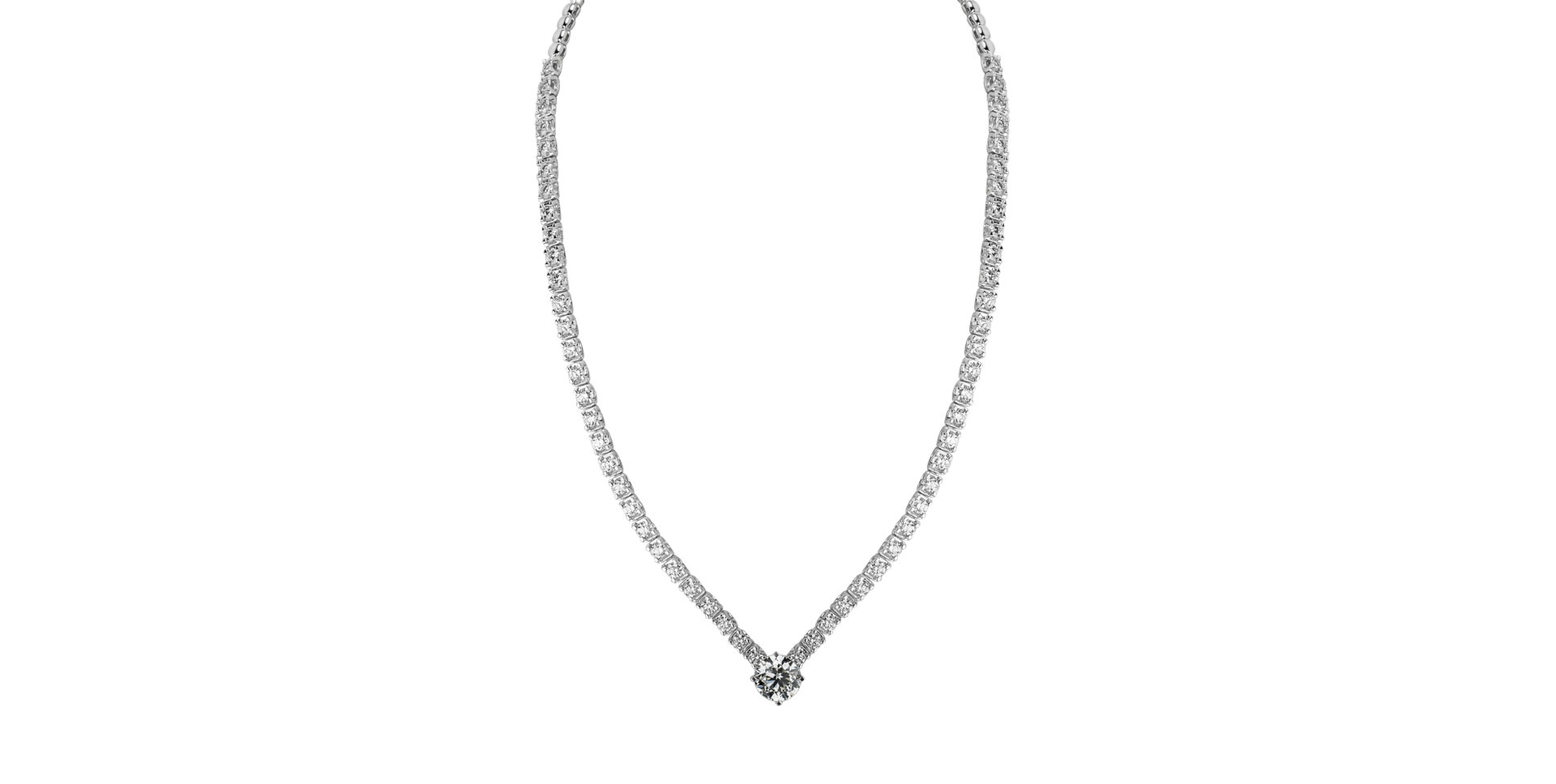 Náhrdelník s diamanty Gremory