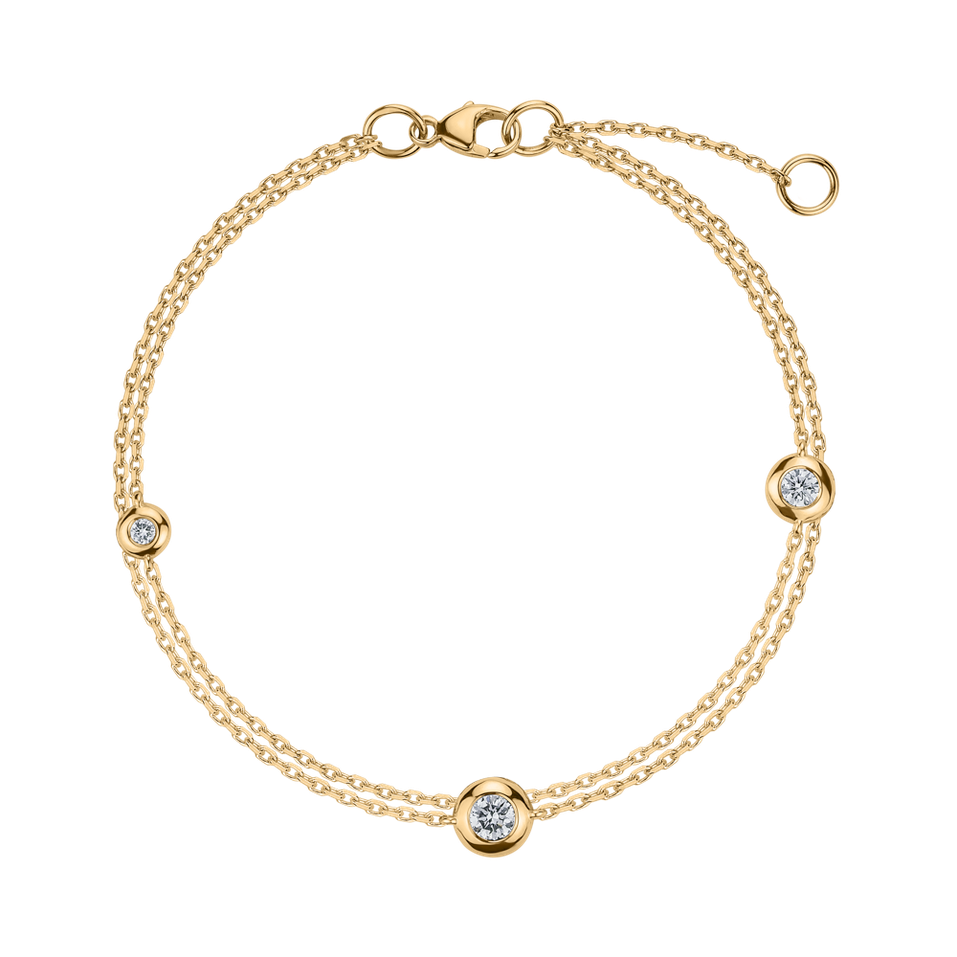 Náramek s diamanty Declan