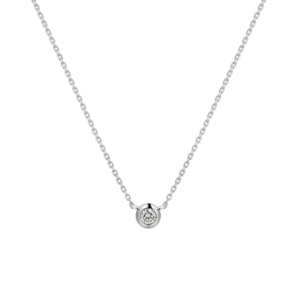 Náhrdelník s diamantem Sparkling Drop