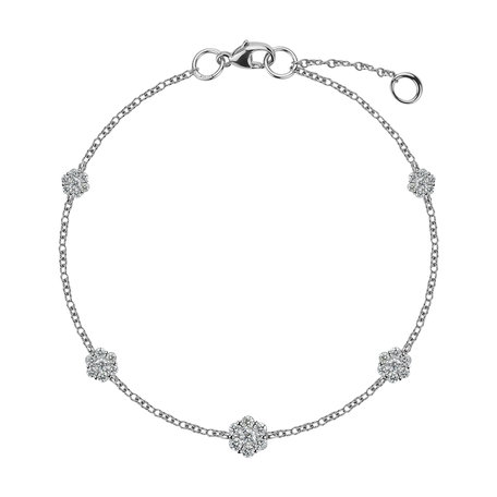 Náramek s diamanty Starlet Lady