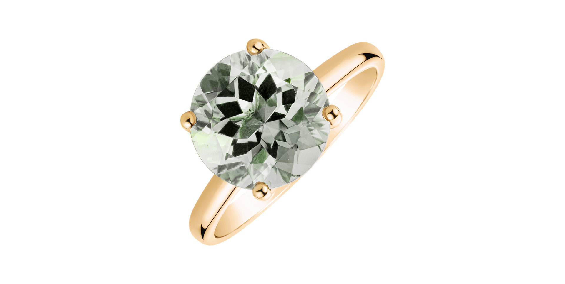 Prsten s ametystem green Bonbon