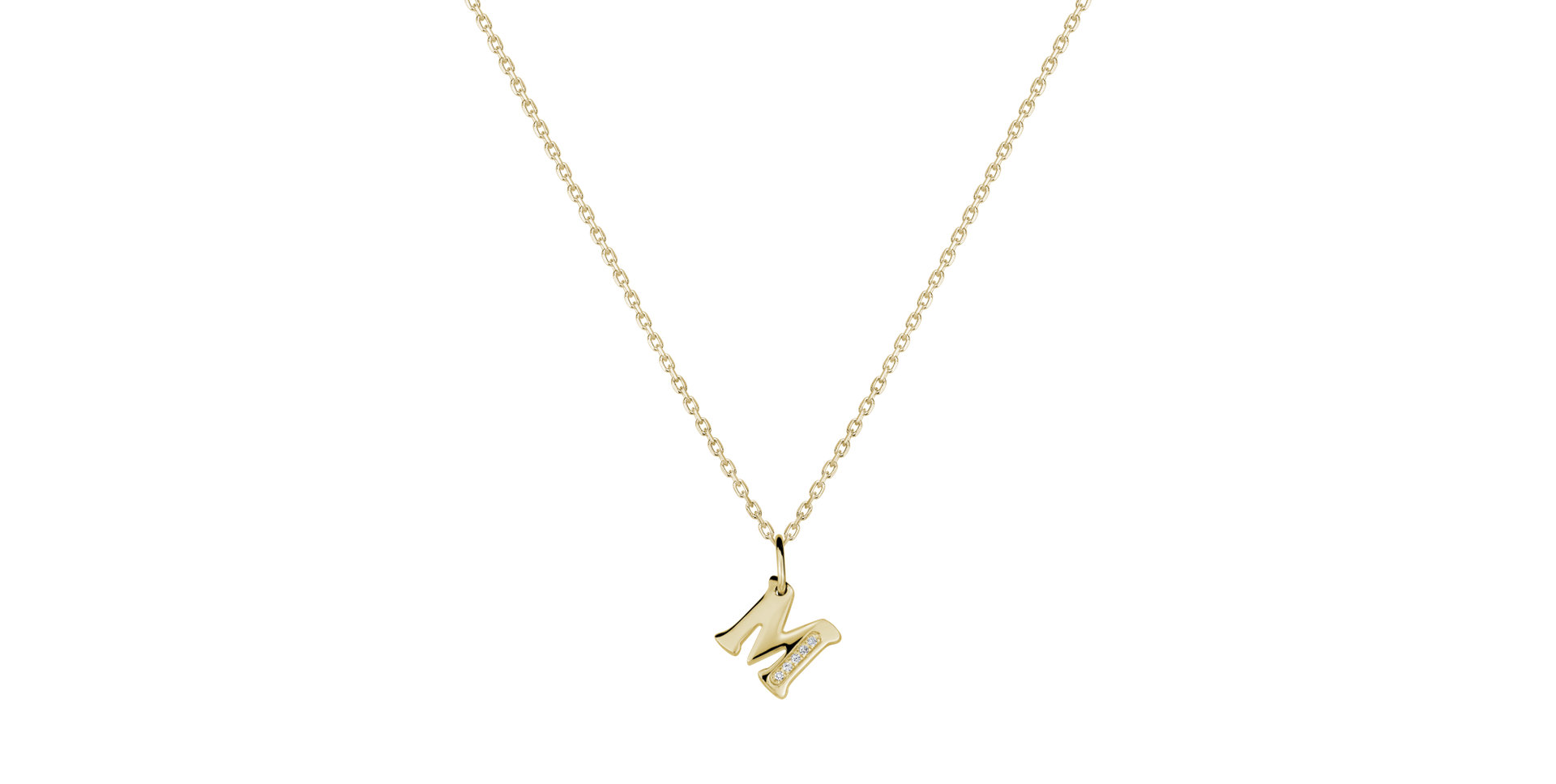 Přívěs s diamanty Dream Letter