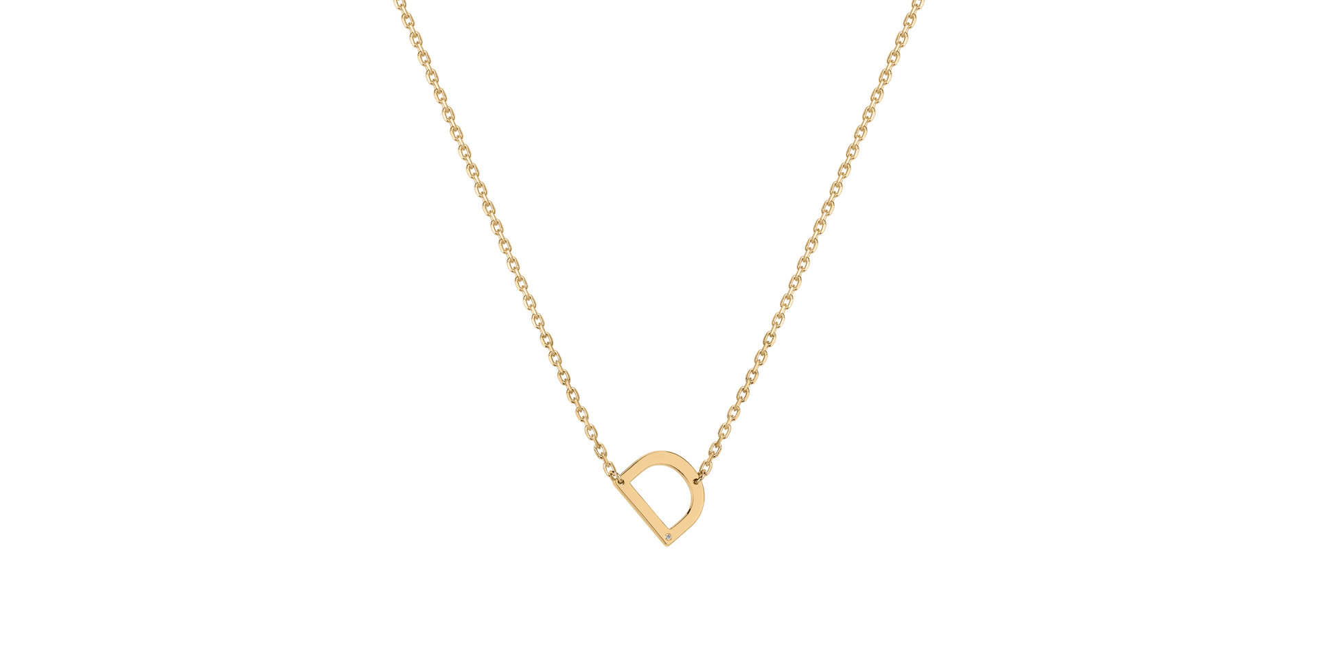 Náhrdelník s diamantem Big Laser Line D