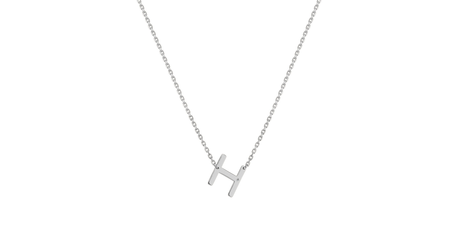 Náhrdelník s diamantem Big Laser Line H