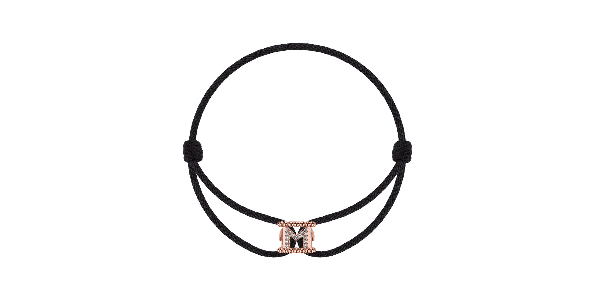 Náramek s diamanty Magnificent Letter