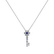Náhrdelník se safírem a diamanty Magical Key2