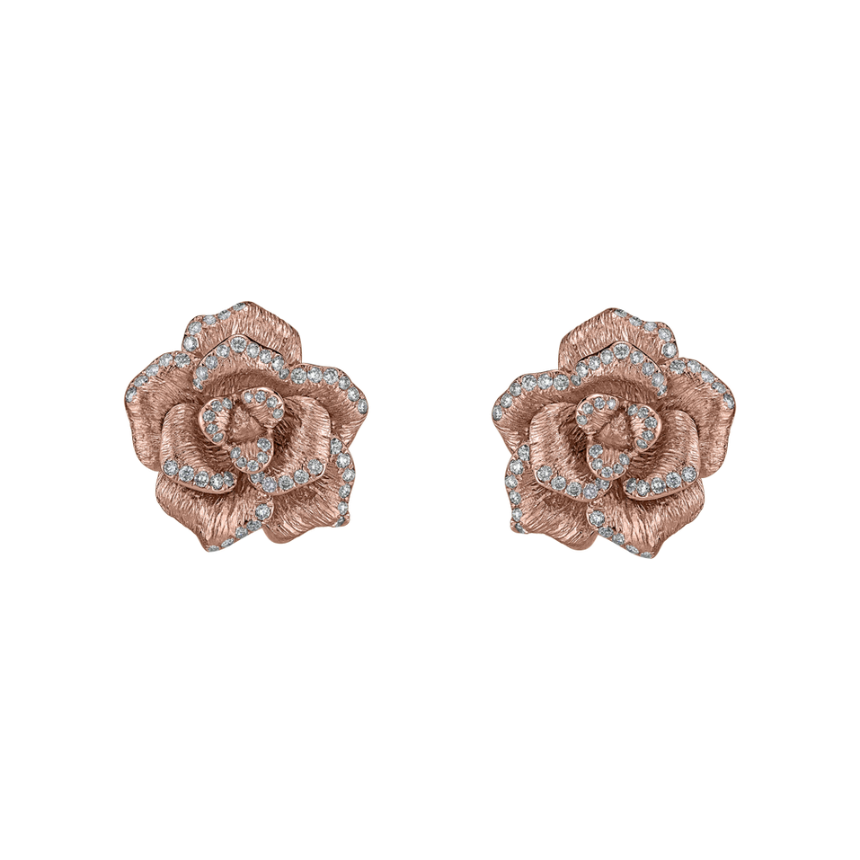 Náušnice s diamanty Gold Strike