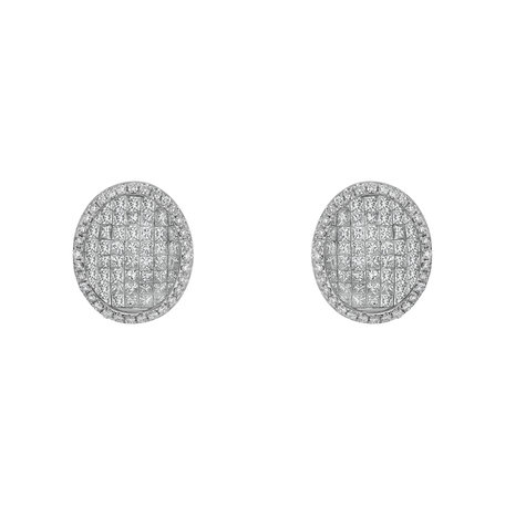 Náušnice s diamanty Kannon