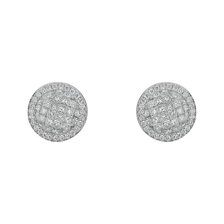Náušnice s diamanty Whittle