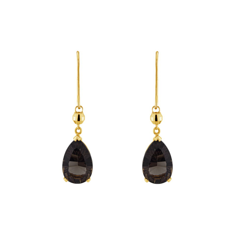 Náušnice s quartzem Glorious Purpose