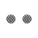 Náušnice s černými a bílými diamanty Brilliant Wheels2