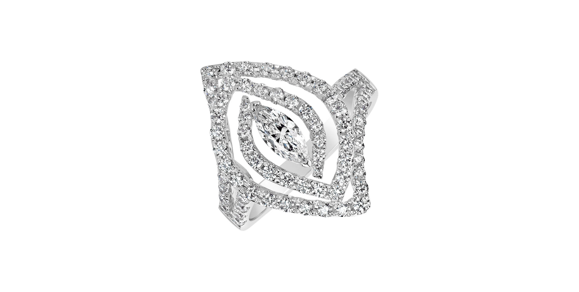 Prsten s diamanty Watelily