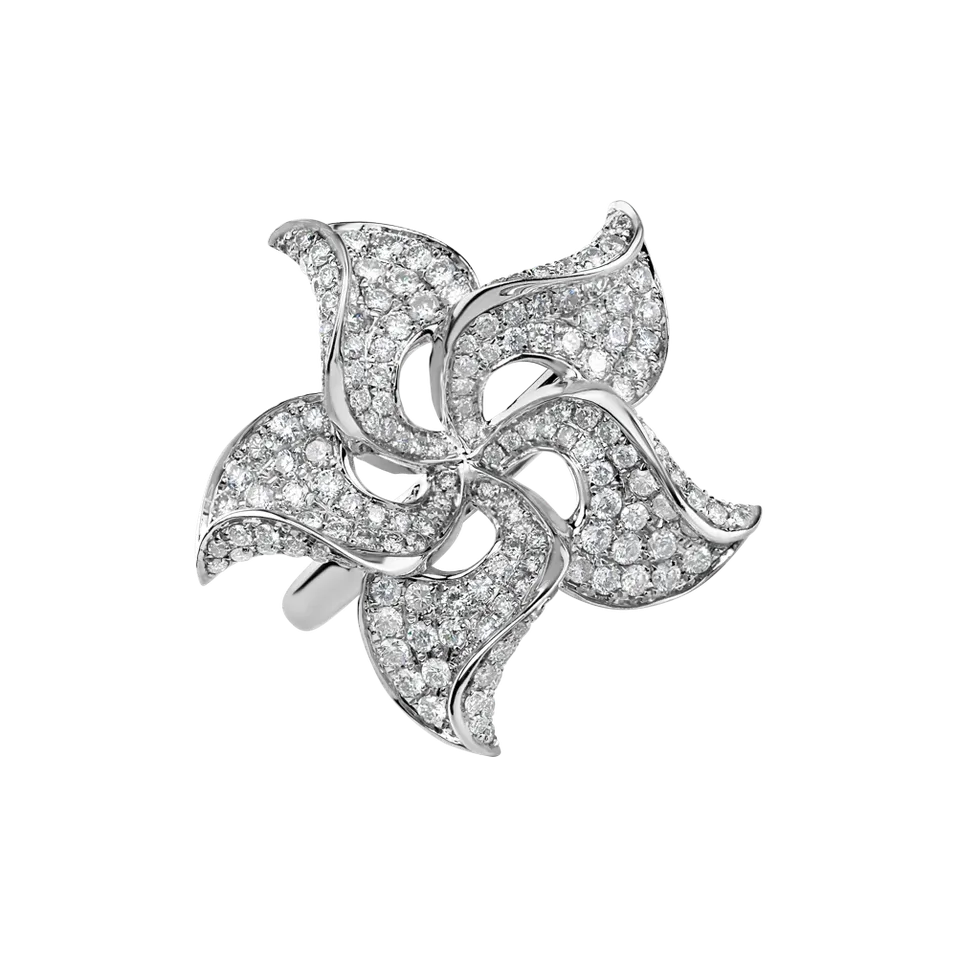 Prsten s diamanty Fantaziela