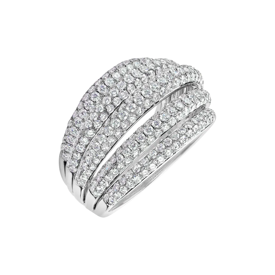 Prsten s diamanty Charming Lines