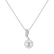 Náhrdelník s perlou a diamanty Magical Key2