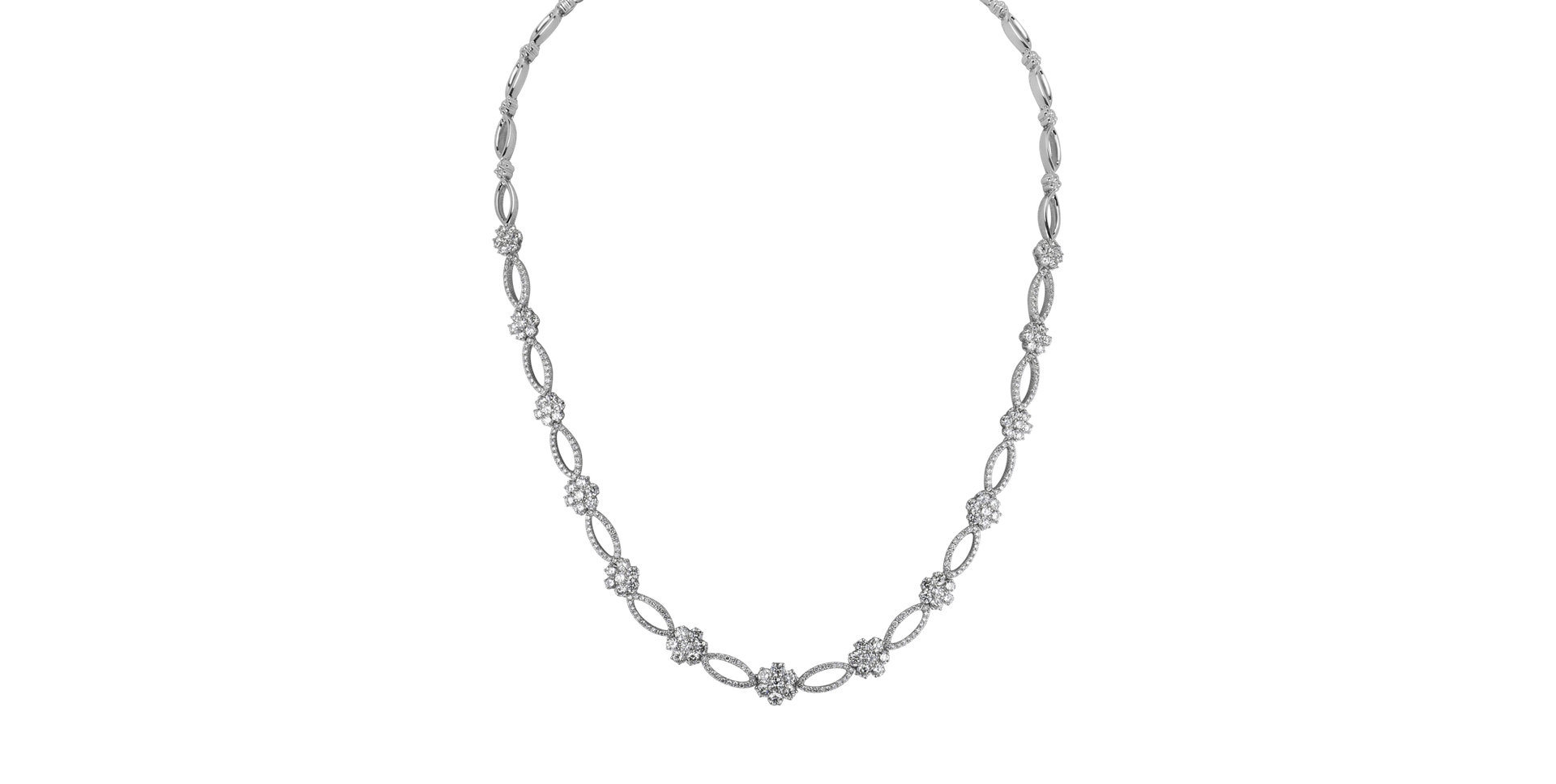 Náhrdelník s diamanty Fantasme