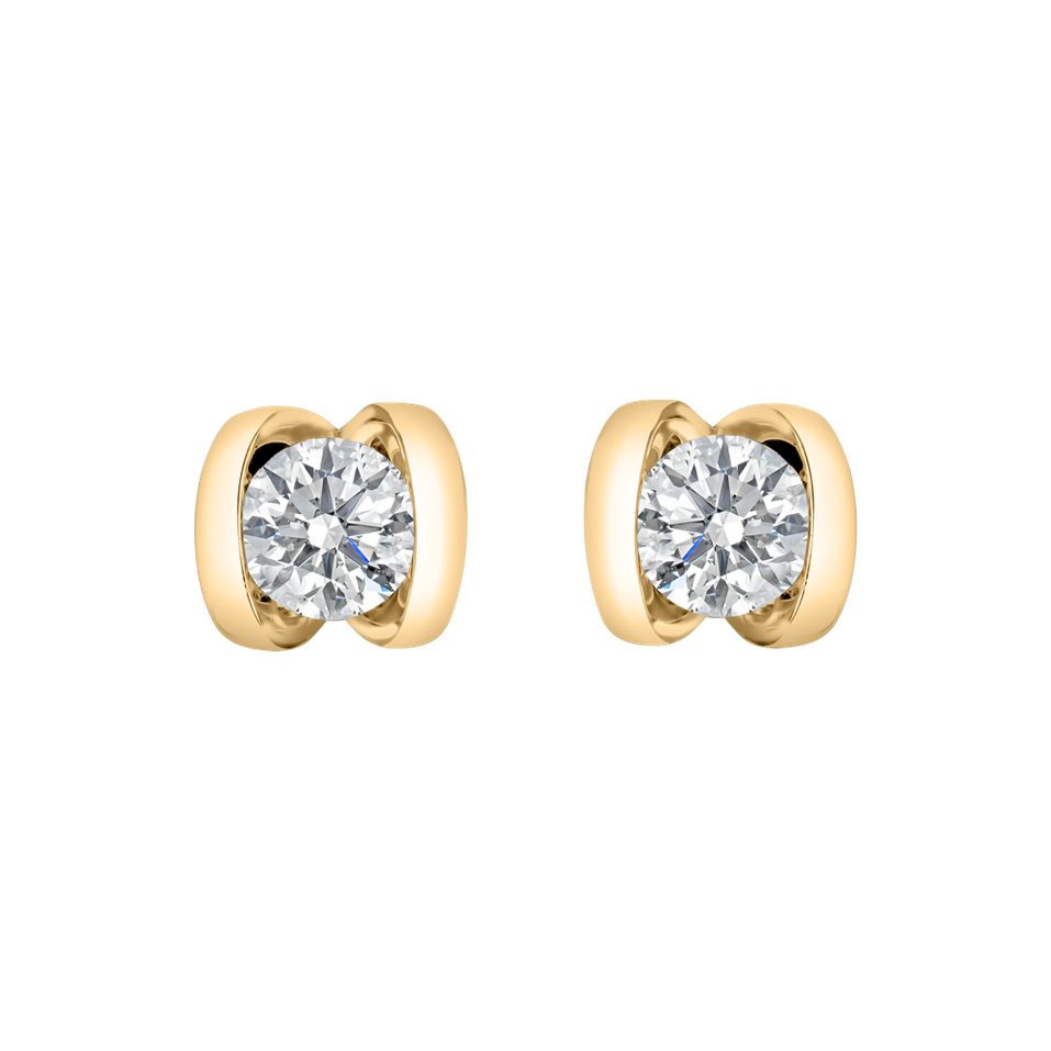 Náušnice s diamantem Diamond Beauty