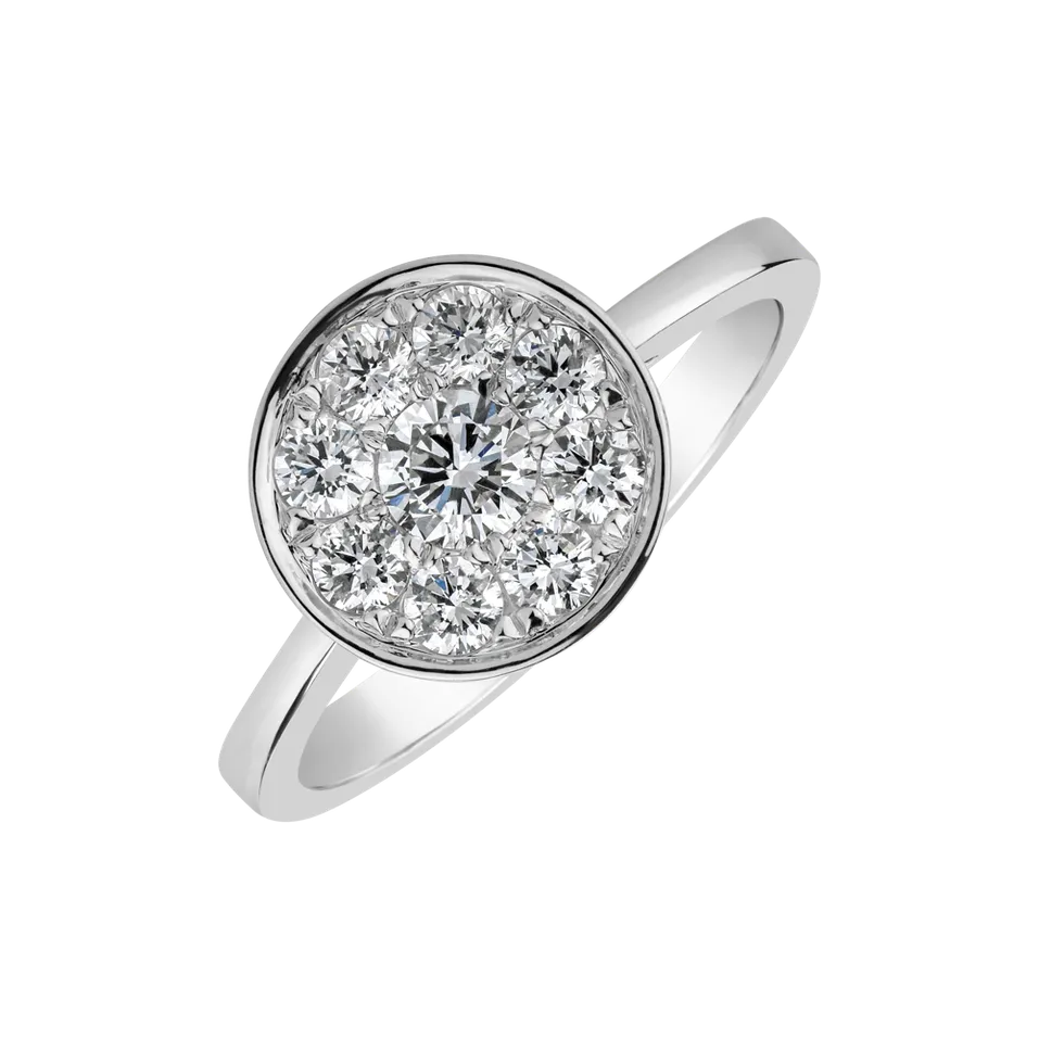 Prsten s diamanty Hadleigh