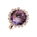 Prsten s ametystem a diamanty Mina2