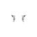 Náušnice s diamantem Void2
